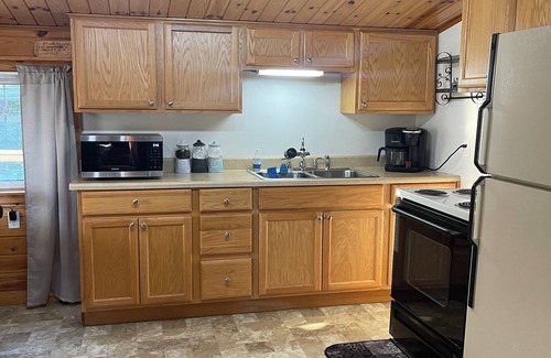 Atlanta House | Charming 1-bedroom house with WiFi and AC in awesome Atlanta, MI.