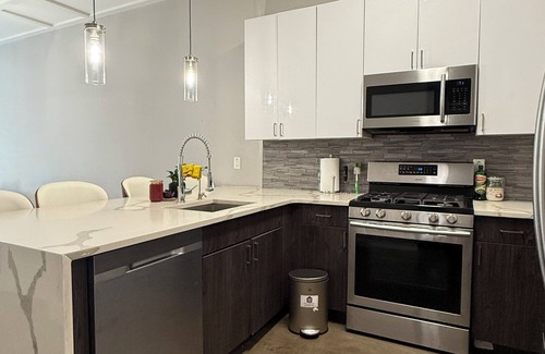 Jersey City Apartment | Charming 1-bedroom apartment in brilliant Jersey City with WiFi, AC
