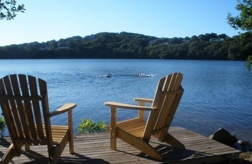 Dennis Cottage | Charming 18th century cottage with its own beachfront on Scargo Lake near bay