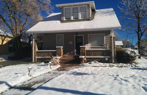 Lafayette House | Charming 1910 House on Main Street - Beautiful Landscaped Yard
