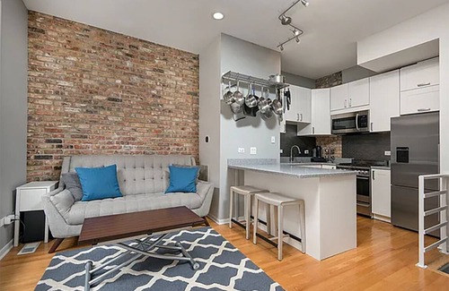 Wicker Park House | Charming 1BR townhome in fantastic Wicker Park, Attached Garage and EV Charger