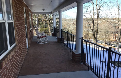 Hendersonville House | Charming 2-bedroom home, 1 mile from town, with a beautiful view.