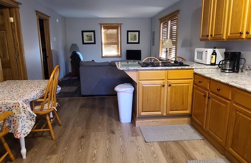 Turtlepoint Cabin | Charming 2-bedroom, 1 bath cabin along a stocked trout stream in God's Country!