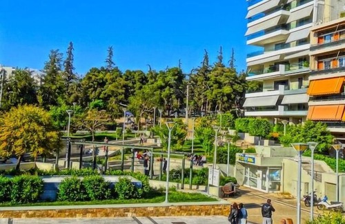 Nea Smirni Apartment | Charming 2-bedroom apartment with AC, WiFi in lovely Nea Smirni+free parking