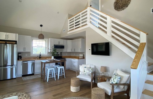 Avon Cottage | Charming 2-bedroom, BRAND NEW custom home, linens provided, steps to the beach!