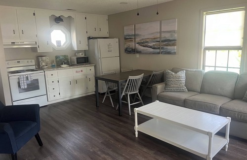 Winchester Cabin | Charming 2-bedroom cabin with Tims For Lake views from your private deck!