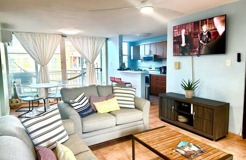 Mediania Alta Condo | Charming 2-bedroom condo with AC, fitness room in adorable Loiza