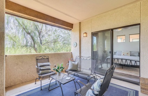 Catalina Foothills Estates Condo | Charming 2-bedroom condo at the edge of Catalina foothills, on Tucson Bike Loop
