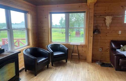 Markville Other | Charming 2-bedroom farmhouse in Hertel with AC and near lakes and trails