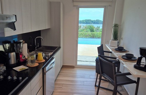 Boca Chica Villa | Charming 2-bedroom ocean view garden apartment with private pool