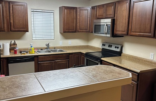Casper House | Charming 2-bedroom townhome centrally located in lovely Casper with AC