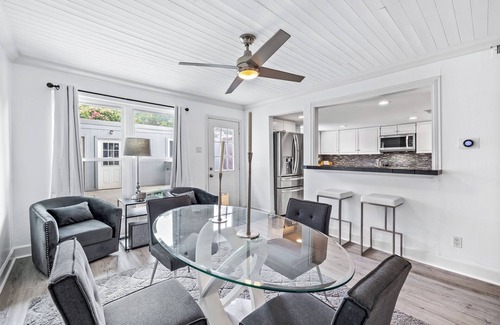 Park Central House | Charming 2-bedroom townhome, private pool and two car garage in Dallas