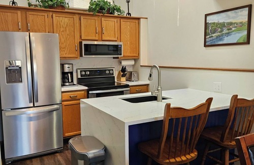 The Galena Territory House | Charming 2-bedroom townhome with beautiful view in Galena Territories!