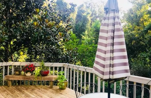Tallahassee House | Charming 2-bedroom house with privacy and a tranquil wooded view