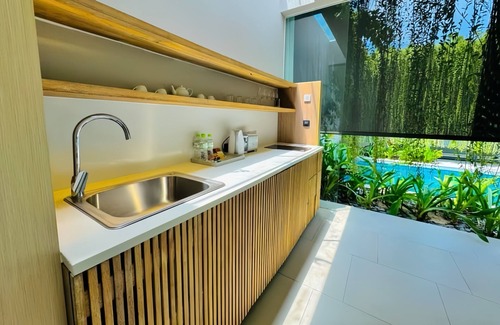 Long Beach Villa | Charming 2-bedroom villa in serene Phu Quoc with WiFi, fitness room