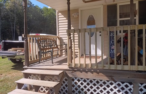 Marienville House | Charming 2-BR house in Marienville with AC. Close to ATV trails. Two fire pits.