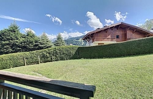 Demi-Quartier Apartment | Charming 2-room apt in Combloux with terrace, parking and ski locker