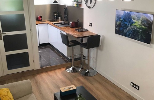 Louvres Apartment | Charming 25m2 studio near CDG, Asterix, sandy sea