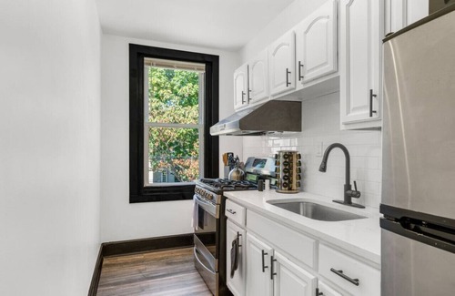 Penn-Knox Apartment | Charming 2BR home in Philadelphia, great location, and plenty of parking!