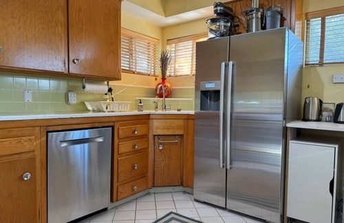 Westchester House | Charming 2BR House with Lush Backyard & Office