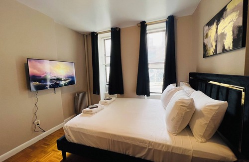 Midtown West Apartment | Charming 2BR Midtown Gem — Walk to Times Square, Hudson Yards & Broadway!