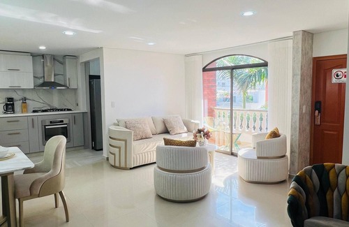 Riomar Apartment | Charming 3-bedroom apartment in Barranquilla with WiFi, AC, fitness room