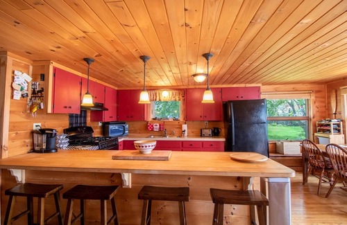 Derby House | Charming 3 bedroom home directly on Lake Salem VT -great views!