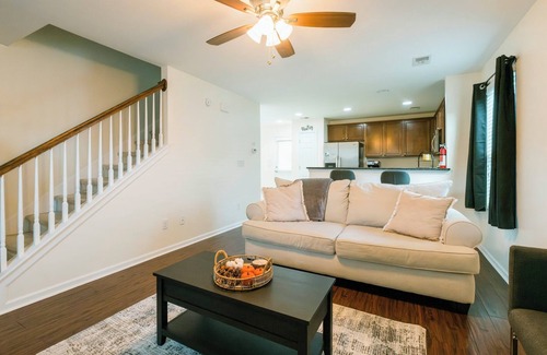 Pooler House | Charming 3-bedroom oasis in lovely Pooler with hot tub, king bed, and Smart TVs