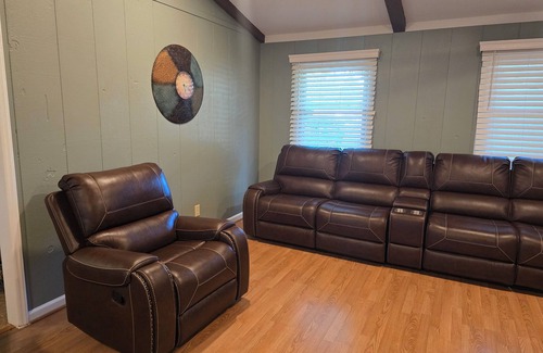 McLeansville House | Charming 3-bedroom home in peaceful Greensboro with a bedroom fireplace.