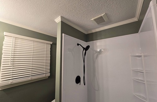 McLeansville House | Charming 3-bedroom home in peaceful Greensboro with a bedroom fireplace.