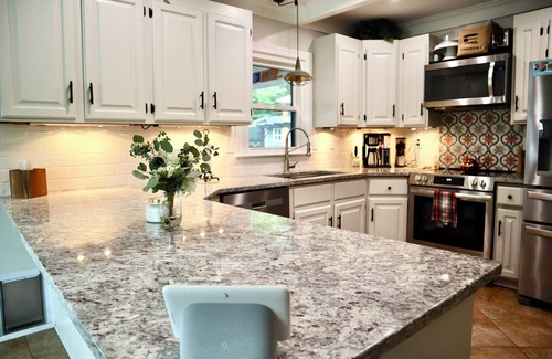 Fairview House | Charming 4-bedroom country home with waterfall and Gameroom in Indian Trail