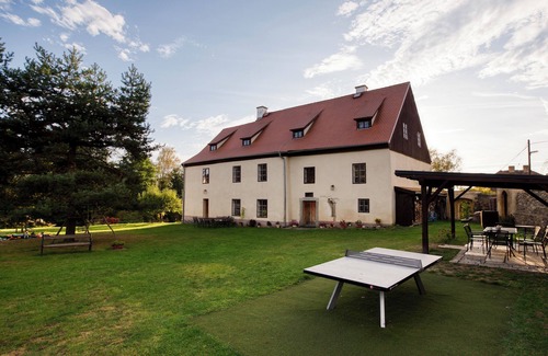 Brod nad Tichou Villa | Charming 400-Year-Old Villa: Secluded Hilltop Retreat with Scenic Views & Garden