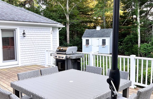 Osterville House | Charming 4BR Osterville Home, Walk to Pond, 2 mi to beach, Hot Tub & Beach Pass