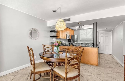Columbiad Plaza Condo | Charming 5th floor 2-bedroom condo with views of canal, river and Port Canaveral
