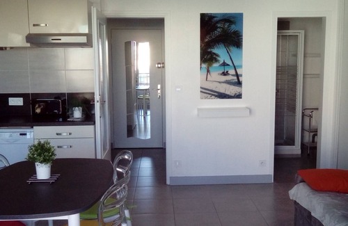La Grande-Motte Apartment | Charming air-conditioned studio in town center 150m from the beach and 50 m from the port