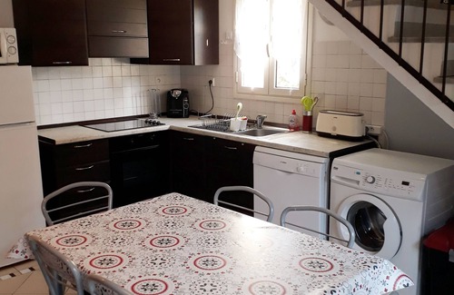 Belgodere Condo | Charming air-conditioned duplex in residence with swimming pool and paddling pool