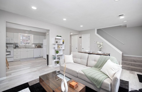 Brookline Station Apartment | Charming and cozy with a modern flair, 2 BR/1.5 BA, townhome apartment