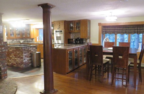 Farmington House | Charming and spacious lakefront home w/hot tub and pool table!