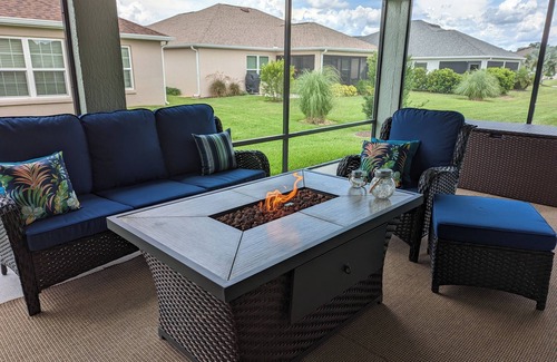 Wildwood House | Charming and Unique 3-bedroom 3-full bath home with AC, WiFi in The Villages