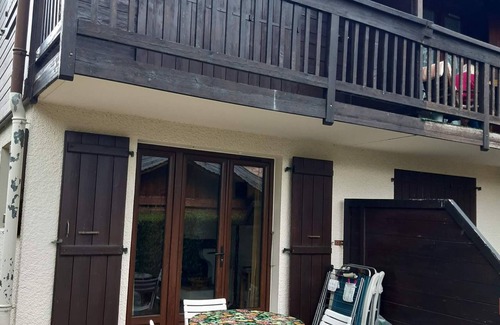 Les Tines Apartment | Charming apt with terrace, Mont Blanc view, parking, 3/4 people