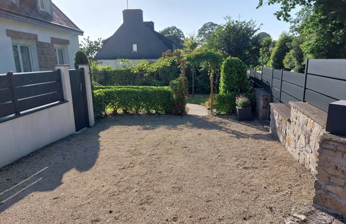 La Foret-Fouesnant Apartment | Charming apartment with magnificent sea view