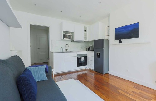 Quartier de la Plaine-de-Monceaux Apartment | Charming apartment-1BR-3P-Ternes
