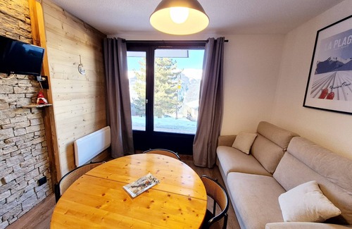 Montalbert Apartment | Charming Apartment Close to Slopes in La Plagne - 6 Guests