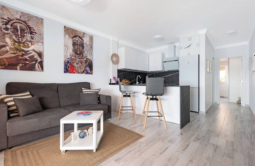 Candelaria Apartment | Charming Apartment "Junto al Mar" with Sea View, Pool, Wi-Fi & Terrace