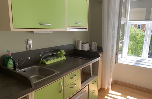 Ljubljana City Centre Apartment | Charming Apartment with River and Castle View