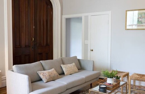 Newtonville Apartment | Charming Apt. with Marble Mantel