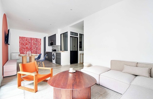 Quartier de la Plaine-de-Monceaux Apartment | Charming aptt with patio - 2BD/4P - Monceau Park
