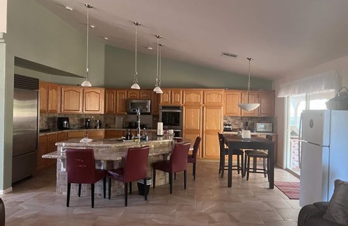 Lancaster House | Charming bedroom in a welcoming Palmdale home with AC, WiFi