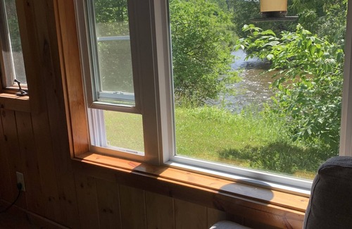 Mayfield Cabin | Charming Boardman Riverfront Cabin 2 Bedroom 1 bath
