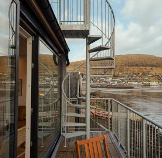Vestmanna Apartment | Charming Boathouse with Panoramic Fjord Views